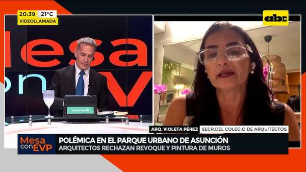 Video: mural pintado en el Parque Urbano de Asunción “es irritante”, según arquitecta - Mesa de Periodistas - ABC Color
