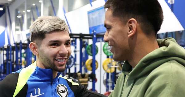 La Nación / El DT del Brighton alabó a Diego Gómez