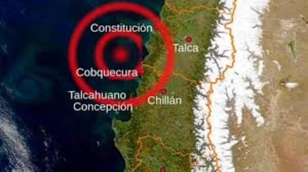 Temblor de importante magnitud en Chile - 1000 Noticias