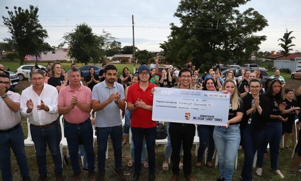 Landy entrega G. 200 millones a Fundación que propone inclusión – Diario TNPRESS