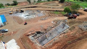 Progresa la construcción del nuevo puente sobre el río Monday - 1000 Noticias