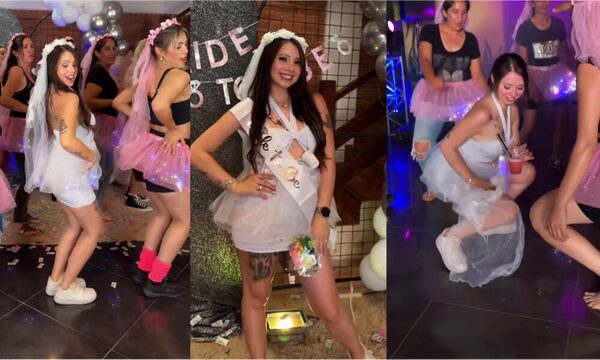 [VIDEO] ¡Pasó de todo en la despedida de soltera de Ramonita Vera!