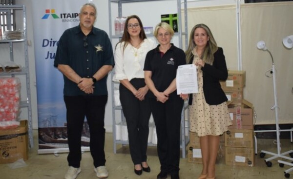 Ante las precariedades, concretan donación para la Fiscalía de CDE