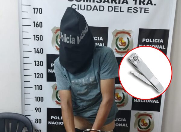 Indigente agrede a un transeúnte con un cortaúñas - La Clave