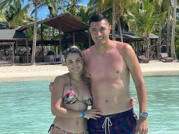 ¡Te mostramos las fotos de las vacaciones de Óscar “Tacuara” Cardozo en República Dominicana! - Gente - ABC Color