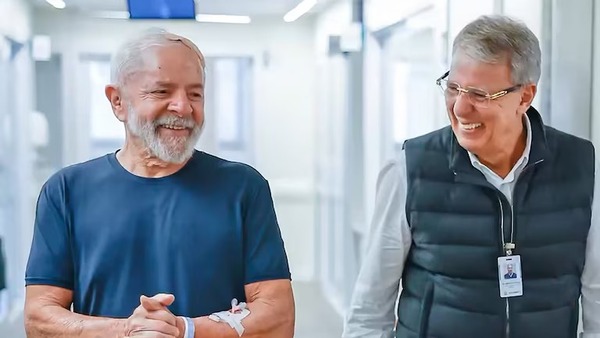 Lula recibió el alta hospitalaria tras ser sometido a cirugía por la hemorragia intracraneal - ADN Digital
