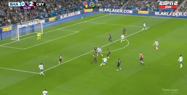 Versus / ¡Era un golazo! Tremenda jugada de Enciso en su reaparición en la Premier League