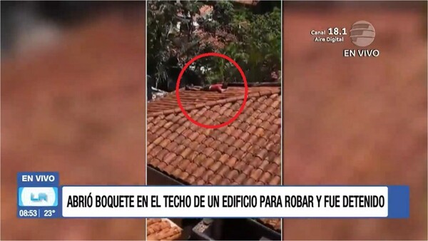 Detienen a presunto ladrón tras intento de huida en San Lorenzo