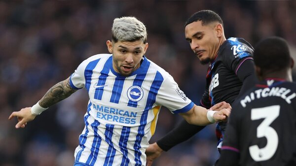 Diego Gómez ve la caída del Brighton y de Julio Enciso