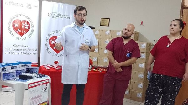 Lambaré inaugura consultorio especializado en hipertensión infantil
