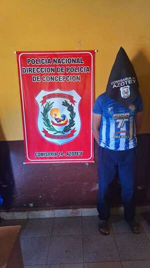 Azotey: aprehenden a un hombre por supuesto abigeato - Policiales - ABC Color