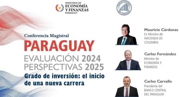 En Conferencia Magistral evaluarán el año que termina y las perspectivas económicas