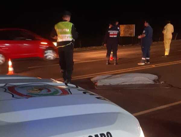 Coronel Bogado: fallece un peatón tras ser atropellado