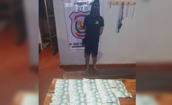 Detenido con las evidencias tras hurtar en una vivienda
