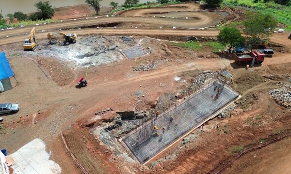 Avanza a buen ritmo construcción del nuevo puente sobre el río Monday en Pdte. Franco – Diario TNPRESS
