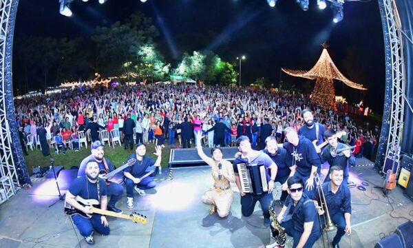 Multitudinario inicio del festival de la Villa Navideña de Itaipú en el Parque Lineal de Ciudad del Este – Diario TNPRESS
