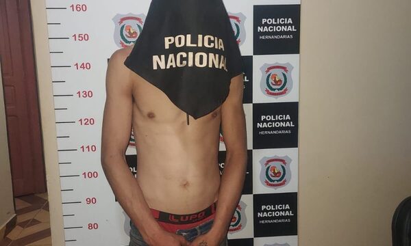 Detienen a joven acusado de hurto agravado en Hernandarias