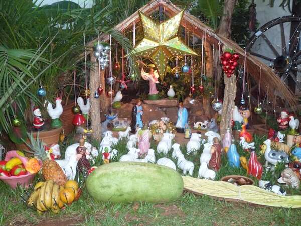 Los divertidos “intrusos” que nunca faltan en el pesebre paraguayo - Nacionales - ABC Color