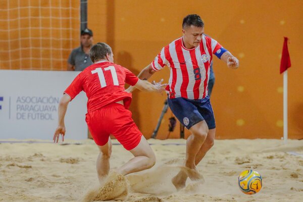 Paraguay cae en sus primeros dos amistosos ante Rusia en futbol playa - 1000 Noticias