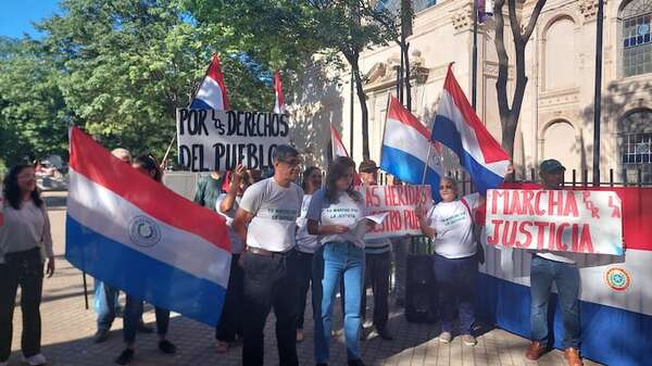 Marcha por la Justicia: invitan a rememorar y sanar “las 7 heridas del Paraguay” - Política - ABC Color