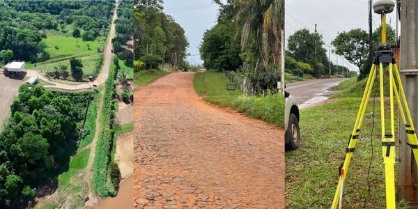 INICIAN LOS PRIMEROS TRABAJOS EN CAMPO PARA LA PAVIMENTACIÓN DEL ACCESO AL PUERTO DE HOHENAU - Itapúa Noticias