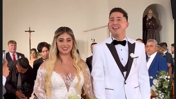 “Será para siempre”, he’i Guillermo Paiva en su boda
