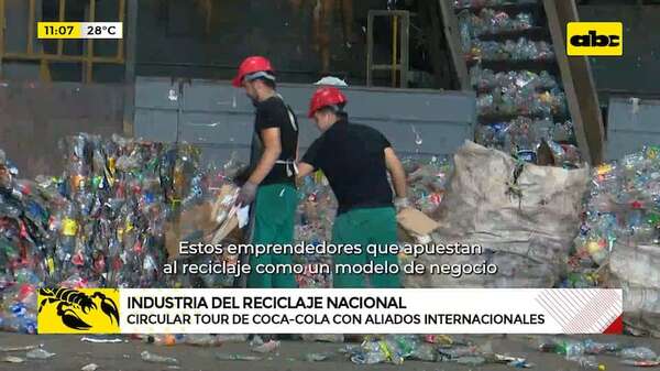Circular Tour de Coca-Cola: éxito del reciclaje en Paraguay - Mundo empresarial - ABC Color