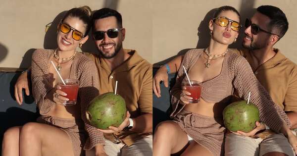 La Nación / ¡Mujer que resuelve! Betha Borba consintió a su novio con un viaje a Brasil