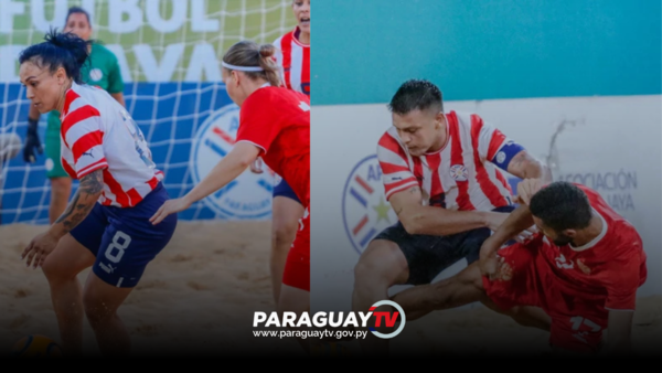 En masculino y femenino, «Los Pynandi» se midieron ante Rusia • PARAGUAY TV