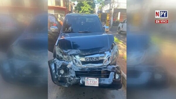 Mueren dos personas tras terrible choque en San Lorenzo