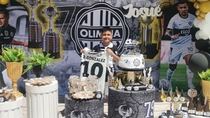 Efecto Olimpia: Niño festejó su cumpleaños con la temática de Derlis González