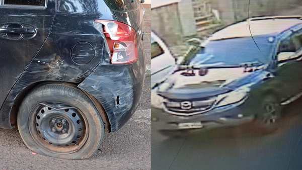Conductor se fuga tras chocar un vehículo estacionado en Encarnación