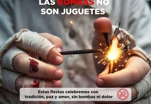 Piden evitar el uso de pirotecnia para prevenir accidentes graves estas fiestas