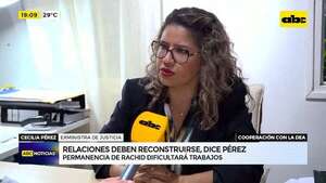 “Hay que reconstruir las relaciones”: exministra de Justicia critica actuar de Jalil Rachid - ABC Noticias - ABC Color