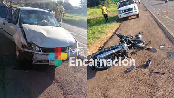 Accidente en Capitán Miranda deja un motociclista fallecido.