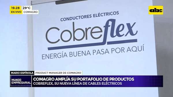 Comagro amplía su compromiso con la calidad: incorpora a Cobreflex, su nueva línea de cables eléctricos - Mundo empresarial - ABC Color