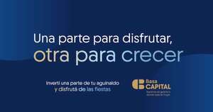 La Nación / Basa Capital presenta: “Una parte para disfrutar y otra para crecer”