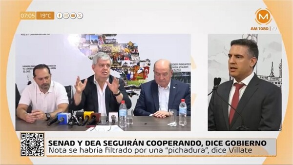 Gobierno cree que "algún pichado" filtró la ruptura con la DEA a Washington Post