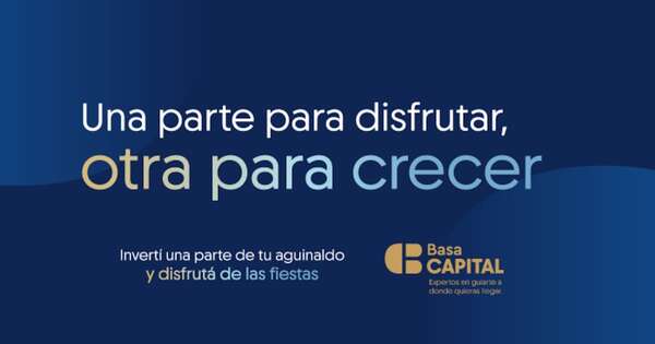 Diario HOY | Basa Capital presenta su campaña de aguinaldo: “Una parte para disfrutar y otra para crecer”