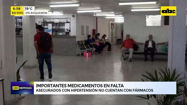 Video: Asegurados de IPS llevan meses sin fármacos - ABC Noticias - ABC Color