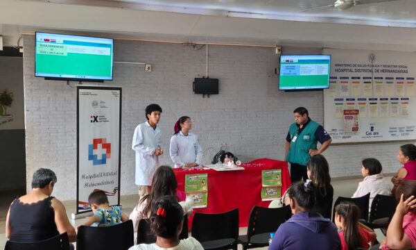 Hospital de Hernandarias promueve acciones contra enfermedades transmitidas por vectores