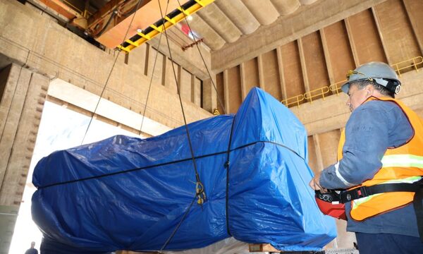 Llegan primeros generadores diésel de emergencia para Actualización Tecnológica de ITAIPU