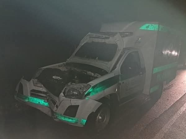 Directora del hospital de Irala tatare chocó la ambulancia