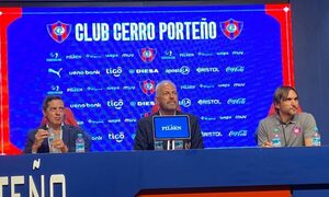 Reapareció Zapag y presentó al nuevo DT de Cerro Porteño
