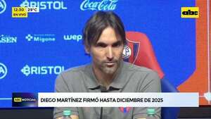 Diego Martínez: “La oferta de Cerro Porteño nos cerró por todos lados” - Cerro Porteño - ABC Color