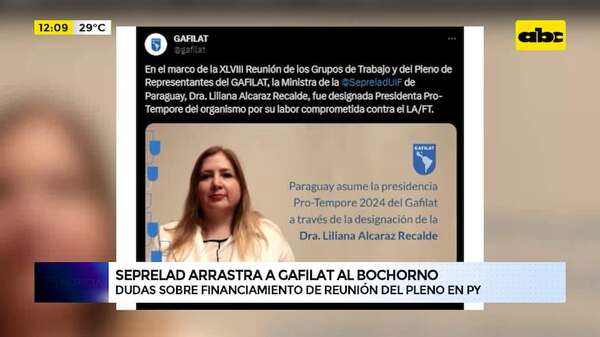 Diputados piden explicaciones sobre financiamiento de reunión de Gafilat: ¿qué dice Liliana Alcaraz? - ABC Noticias - ABC Color