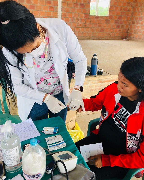 Más de 250 personas de Campo Aceval se beneficiaron con jornadas de atención médica