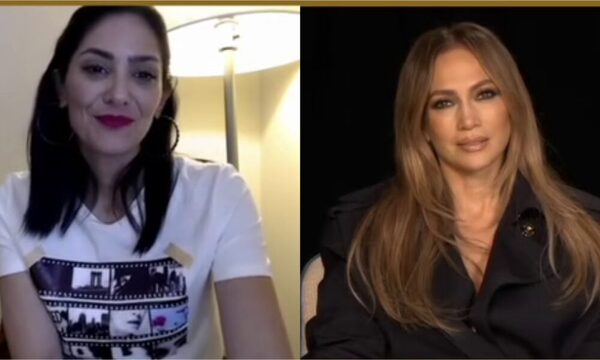 [VIDEO] ¡Lucía Sapena entrevistó a JLo!: “Estamos haciendo historia”