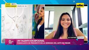Un talento excepcional: Lili Cantero brilla en la Semana del Arte de Miami - Ensiestados - ABC Color