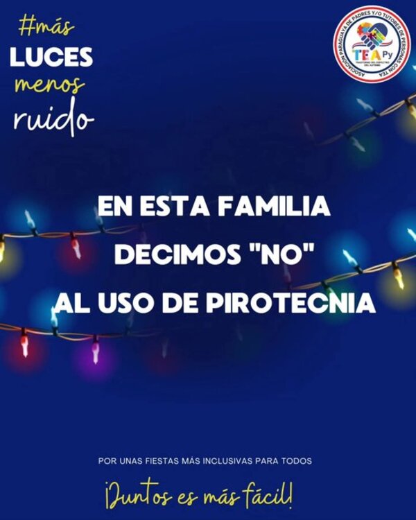 Exhortan a acompañar campaña «Mas luces, menos ruidos» para personas con TEA • RADIO NACIONAL